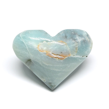 Сердце из амазонита 61*45*23мм, 73г арт. 2055118