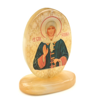 Икона из селенита 