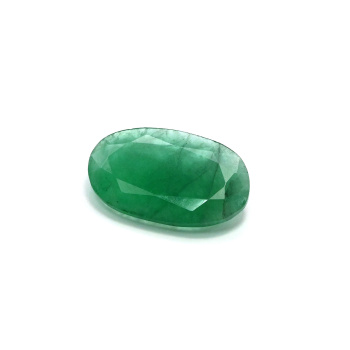 Кабошон из изумруда овал гр.7*11мм, 1,4ct арт. ап34009