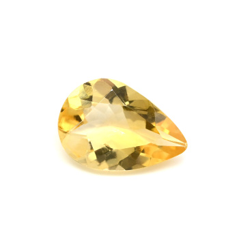 Кабошон из цитрина капля гр.8*12мм, 2,65ct арт. ап25018