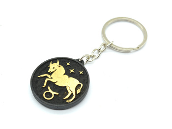Брелок литой знак зодиака 