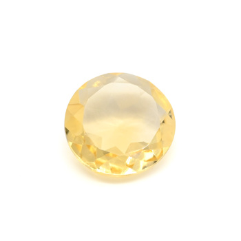 Кабошон из цитрина круг гр.12мм, 4,4ct арт. ап25001