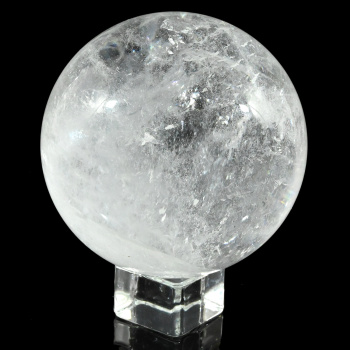 Шар из горного хрусталя, диаметр 75мм, 596г арт. 2041998