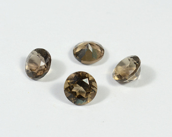 Кабошон из раухтопаза гр. круг 7мм, 1,33ct арт. ап28001