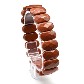 Браслет граненый 20*8мм из авантюрина арт. 267150....