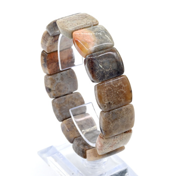 Браслет из Коралла сегмент 20*15мм, 56г арт. К37023