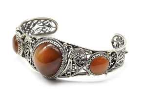 Браслет сердолик, 20см. арт. вз523006