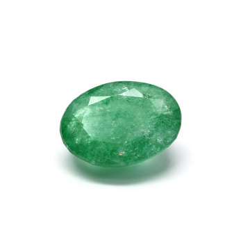 Кабошон из изумруда овал гр.8*11мм, 3ct арт. ап34024