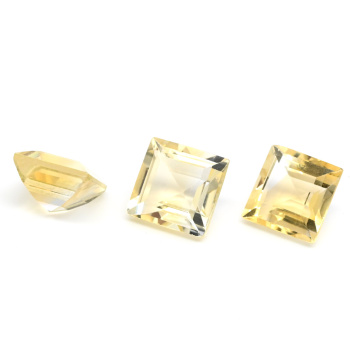 Кабошон из цитрина квадрат гр.9мм, 3ct арт. ап25020