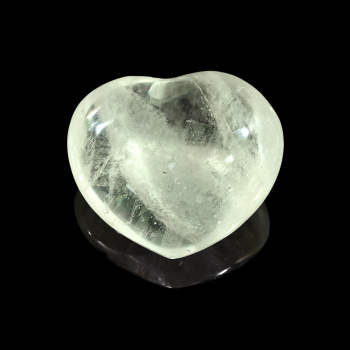 Сердце из горного хрусталя 48*41*23мм. арт. 2055260