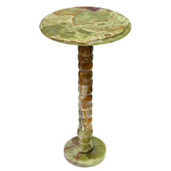 Стол из оникса 350*350*680мм арт. 1212506-6