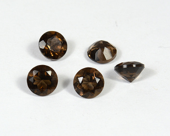Кабошон из раухтопаза гр. круг 7мм, 1,30ct арт. ап28002