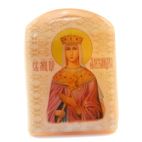 Икона из селенита 