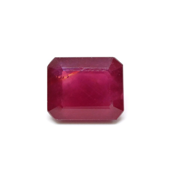 Кабошон из рубина прямоугольник гр.9*11мм, 6,45ct арт. ап14014