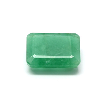 Кабошон из изумруда прямоугольник гр.6*8мм, 1,25ct арт. ап34026