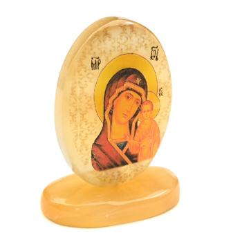 Икона из селенита 