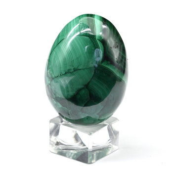 Яйцо из малахита 56*41*41мм, 195г арт. 3203113