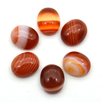 Кабошон из сердолика глазкового овал, 10*12*5мм. арт. а02006.