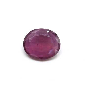 Кабошон из рубина овал гр.12*14мм, 7ct арт. ап14021