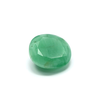 Кабошон из изумруда овал гр.8*9мм, 2,15ct арт. ап34021