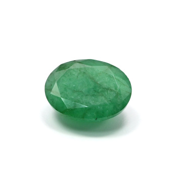 Кабошон из изумруда овал гр.8*10мм, 2,55ct арт. ап34020