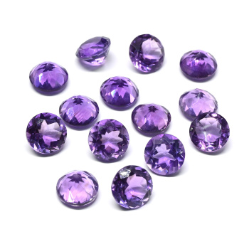 Кабошон из аметиста круг гр.10мм, 3,5ct арт. ап03009