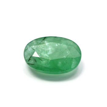 Кабошон из изумруда овал гр.6*8мм, 1,05ct арт. ап34012