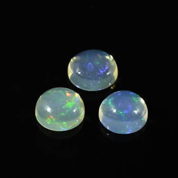 Кабошон из опала круг 8мм, 1,15ct арт. ап11039