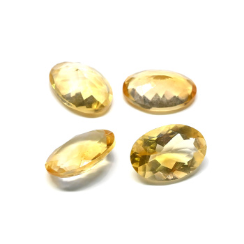 Кабошон из цитрина овал гр.10*14мм, 4,5ct арт. ап25006