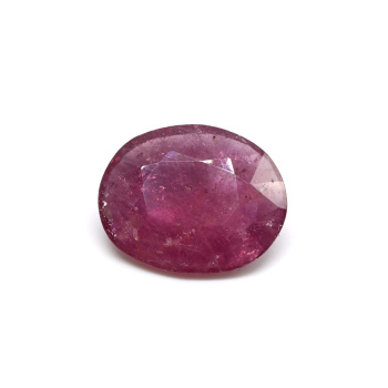 Кабошон из рубина овал гр.12*14мм, 6,35ct арт. ап14011