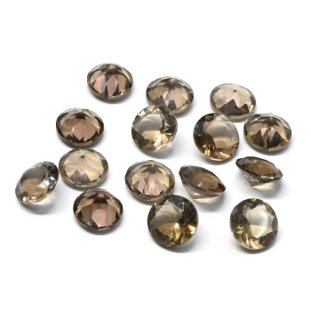 Кабошон из раухтопаза круг гр.9мм, 2,40ct арт. ап28005