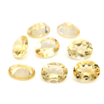 Кабошон из цитрина овал гр.8*10мм, 1,9ct арт. ап25003