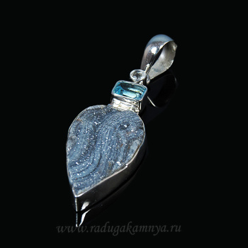 Кулон С925 с самоцветами,  9,3гр. арт. с408042