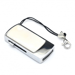 Флеш карта USB на 32GB с кахолонгом, серебристая арт. 3720069