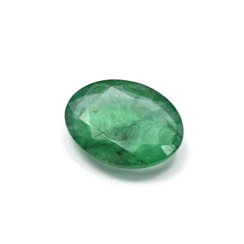 Кабошон из изумруда овал гр.6*8мм, 0,9ct арт. ап34003