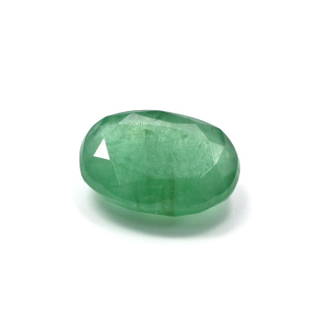 Кабошон из изумруда овал гр.6*9мм, 1,4ct арт. ап34015