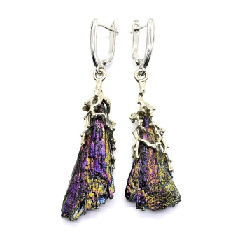 Серьги кианит. арт. м306100
