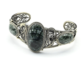 Браслет серафинит, 20 см. арт. вз519007