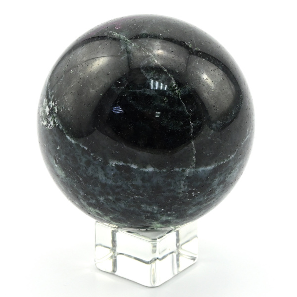 Шар из цоизита с корундом, диаметр 74мм арт. 2038037