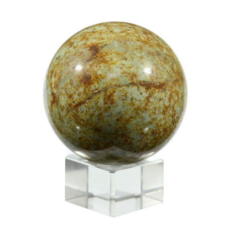 Шар из хризоколлы, диаметр 51мм, 176г арт. 2046093